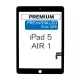 iPad air and iPad 5 Black Touch Screen with Tesa Adhesive (Premium)