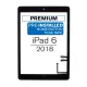 iPad 6 Touch Screen with Home Button and Tesa Adhesive - Black (Premium)