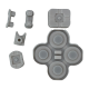 Nintendo Switch Joy Con Controller Conductive D-Pad Rubber Button Set (Left) (6 Pieces)