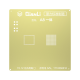 Qianli iPhone 6/6 Plus 2D CPU BGA Re-Balling Stencil - Gold