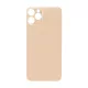 iPhone 11 Pro Rear Glass Back Cover Replacement - Gold (Big Hole, Generic) 