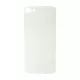 iPhone 8 Rear Glass Back Cover Replacement - White (Big Hole, Generic)