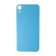 iPhone XR Rear Glass Back Cover Replacement - Blue (Big Hole, Generic)