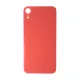 iPhone XR Rear Glass Back Cover Replacement - Coral (Big Hole, Generic)