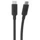 Scosche StrikeLine USB-C Black Charge, Sync and Power Cable (USB 3.1)