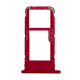 Motorola Moto E7 (XT2095) Dual Sim Card Tray - Red