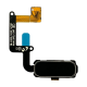 Samsung Galaxy A3 (A320 / 2017) Home Button with Flex Cable  - Black