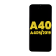 Samsung Galaxy A40 (A405 / 2019) Display Assembly with Frame - All Colors (Premium)