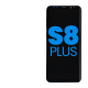 Samsung Galaxy S8 Plus Screen Assembly with Frame - Coral Blue (Aftermarket Plus)