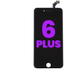 iPhone 6 Plus Black Display Assembly with Front Camera and Home Button