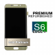 Samsung Galaxy S6 Edge+ Gold Platinum Display Assembly (LCD and Touch Screen/Front Panel)