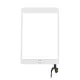 iPad Mini 3 White/Silver Touch Screen with Home Button Assembly and IC Chip