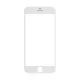 iPhone 6s White Glass Lens Screen and Front Frame (Hot Melt Glue)