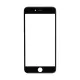 iPhone 6s Plus Black Glass Lens Screen and Front Frame (Hot Melt Glue)