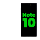 Samsung Galaxy Note 10 Screen Assembly with Frame - Aura Black (Premium Refurbished)