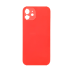 iPhone 12 Back Glass With 3M Adhesive (No Logo / Large Camera Opening) - Red
