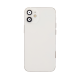 iPhone 12 Mini Back Housing W/ Small Components Pre-Installed - No Logo - White - Aftermarket Plus