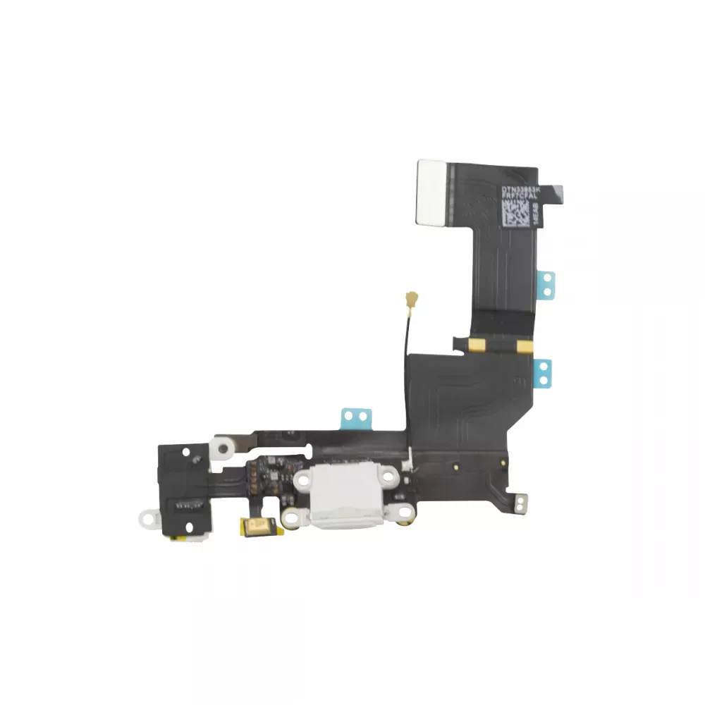 iPhone 5s White Lightning Connector & Headphone Jack Assembly