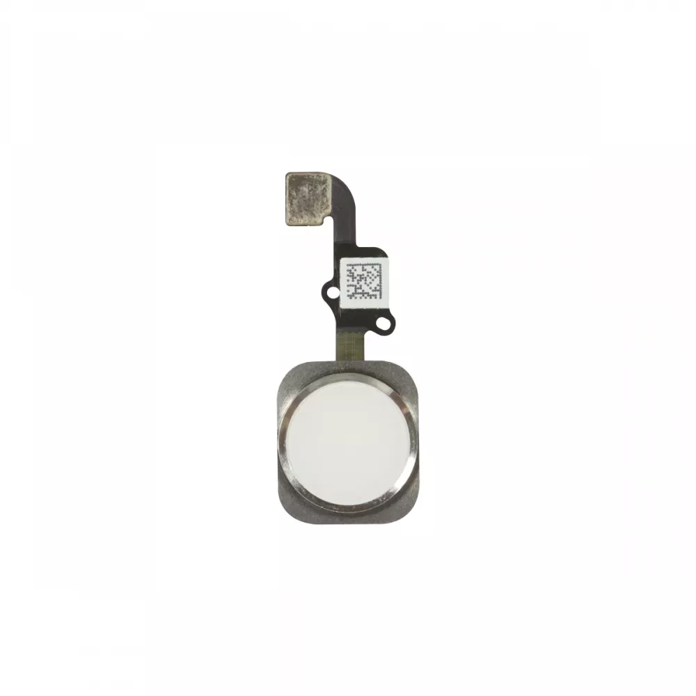 iPhone 6 Silver/White Home Button Assembly (Front)