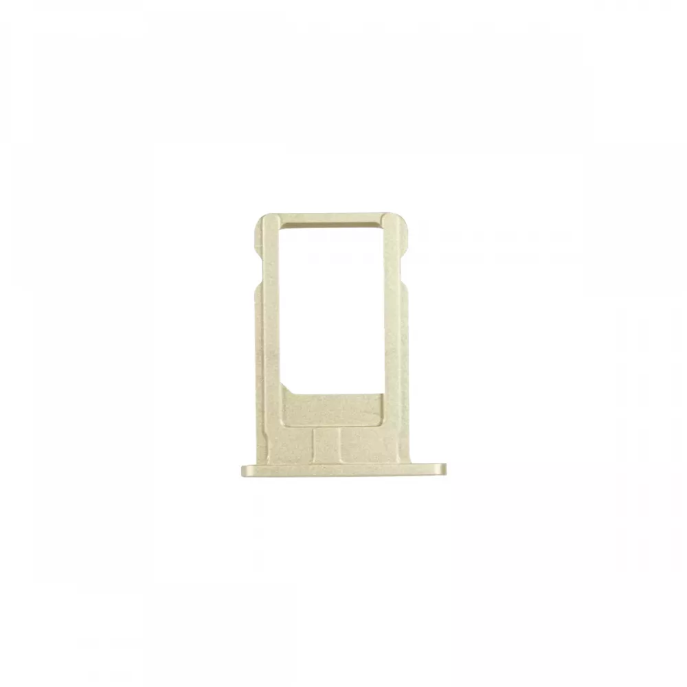 iPhone 6 White/Gold Nano SIM Card Tray (Front)