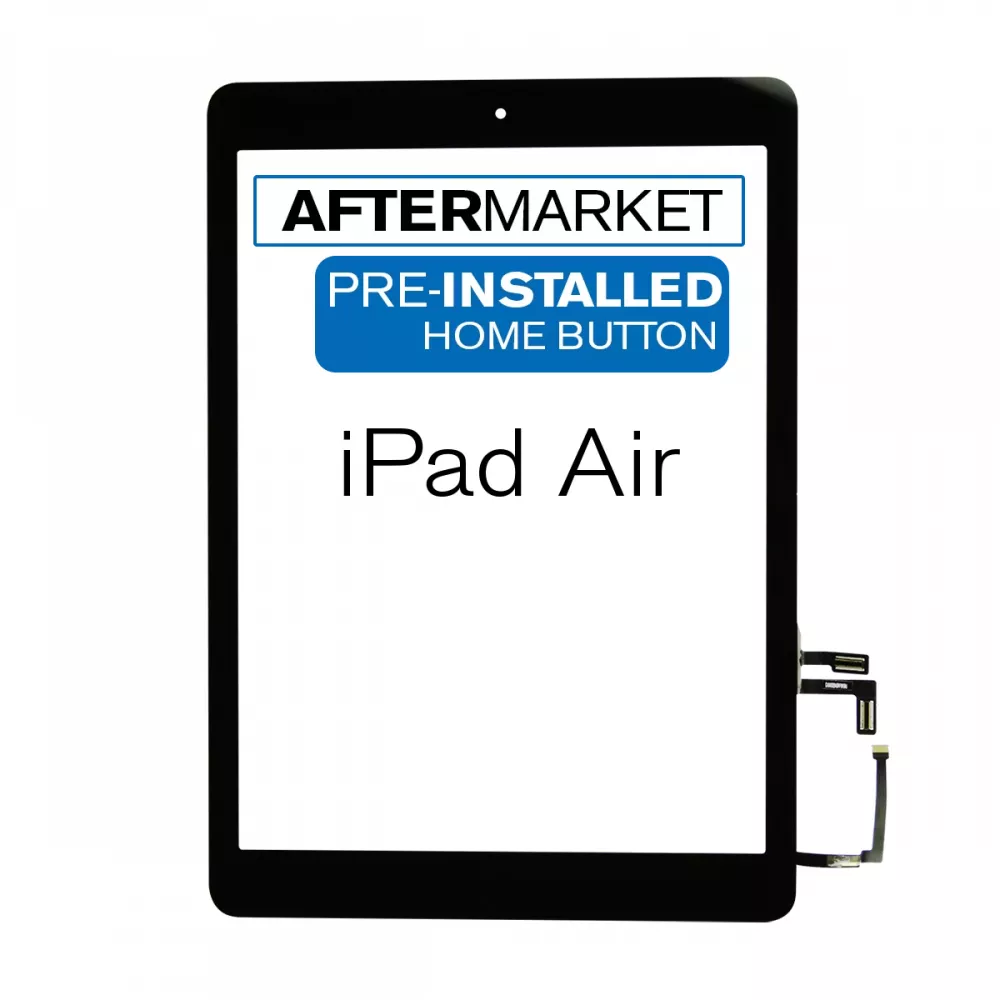 iPad Air Black Touch Screen Digitizer with Home Button Assembl