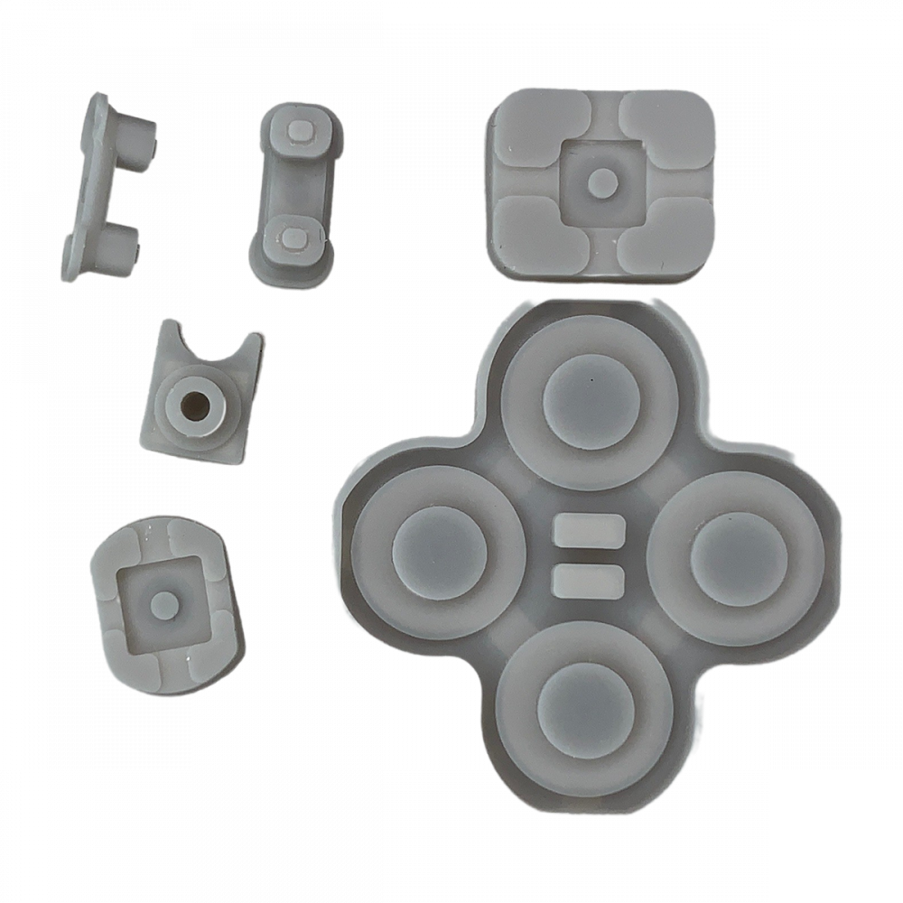 Nintendo Switch Joy Con Controller Conductive D-Pad Rubber Button Set (Left) (6 Pieces)