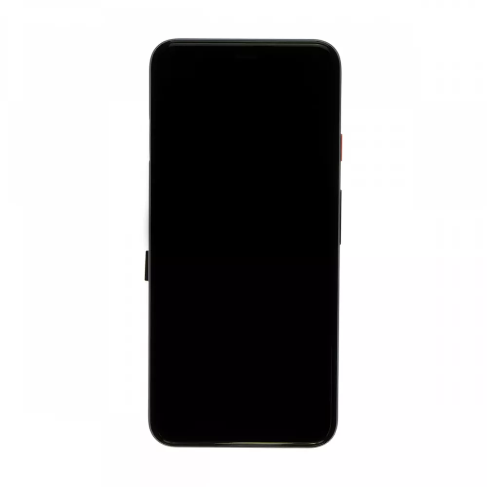 Google Pixel 4 LCD and Touch Screen Assembly with Frame - Orange