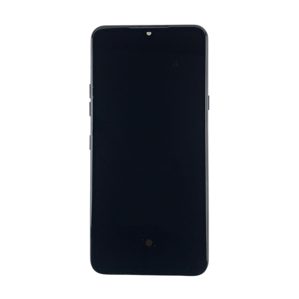 LG G8X ThinQ LCD and Touch Screen Assembly with Frame - Gray