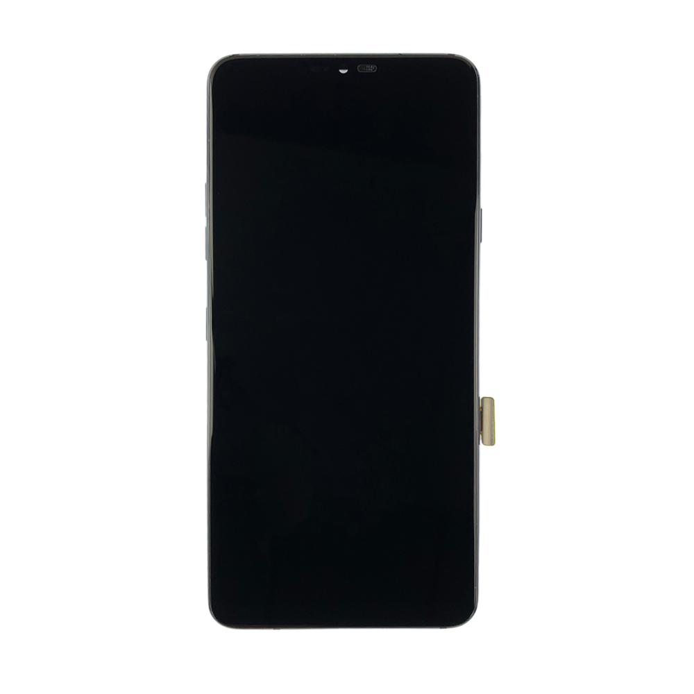 LG G7 ThinQ / G7 Plus / G7 One LCD Assembly with Frame - Grey - Refurbished