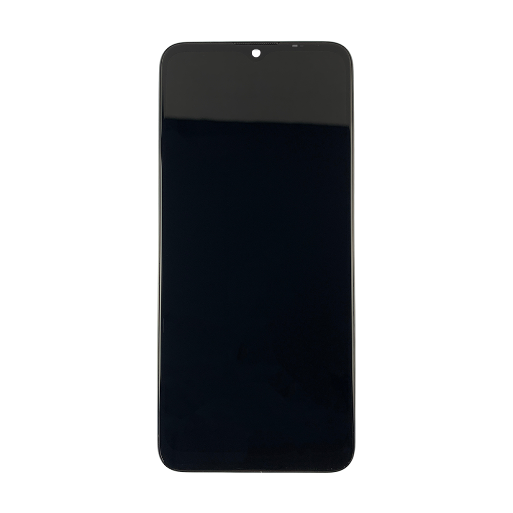 Motorola Moto E7 Power (XT2097-6) LCD Assembly with Frame - Black - Refurbished