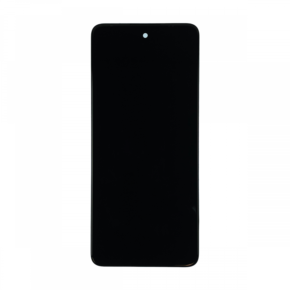Motorola Moto G60S (XT2133 / 2021) LCD Assembly With Frame Black - Refurbished 