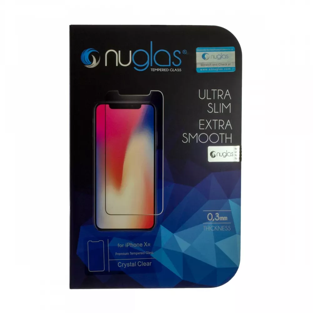 NuGlas Tempered Glass Screen Protector for iPhone XR