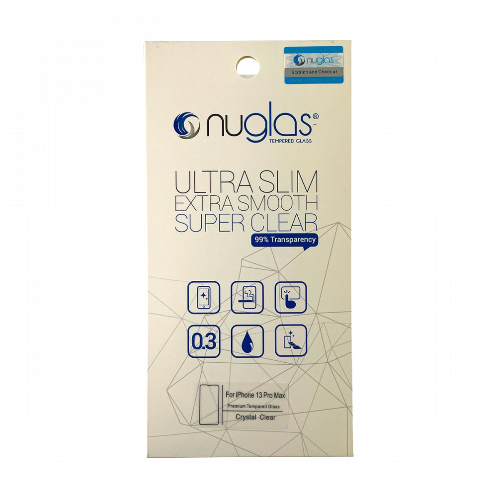 NuGlas Tempered Glass Screen Protector for the iPhone 13 Pro Max