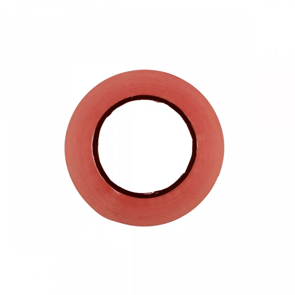 Tesa 4965 Double-Sided Adhesive Red Tape (1mm x 25m)