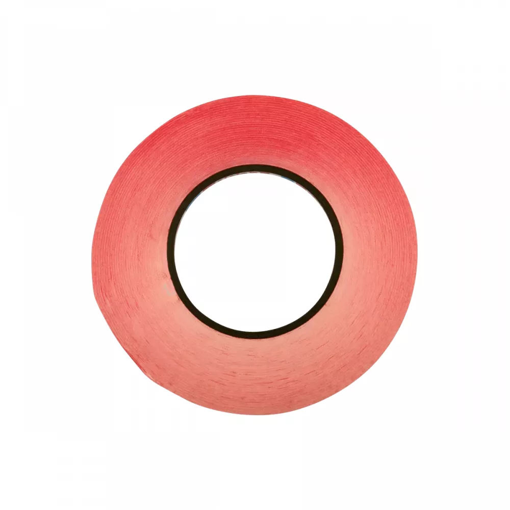Tesa 4965 Double-Sided Adhesive Red Tape (3mm x 50m)