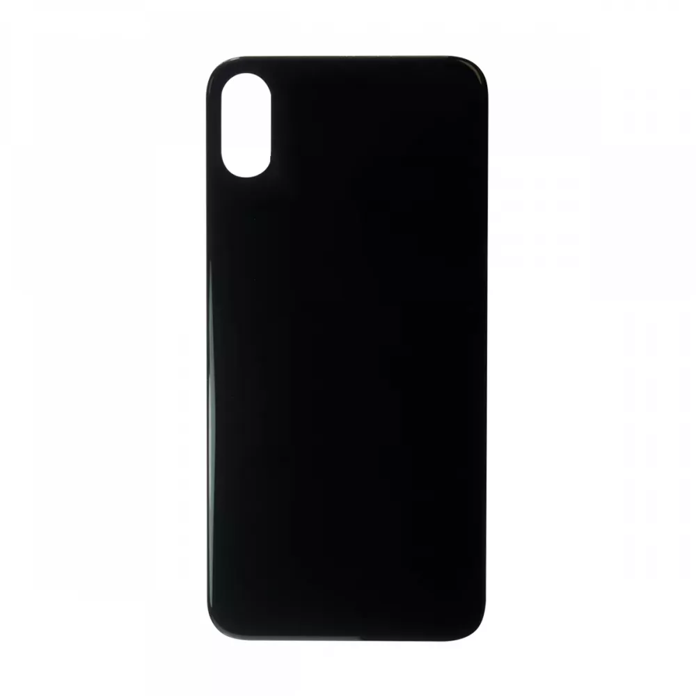 iPhone X Rear Glass Back Cover Replacement - Space Gray (Big Hole, Generic) 