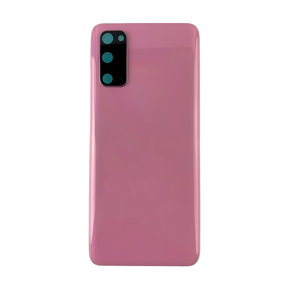 Samsung Galaxy S20 Back Cover With Camera Lens - Cloud Pink