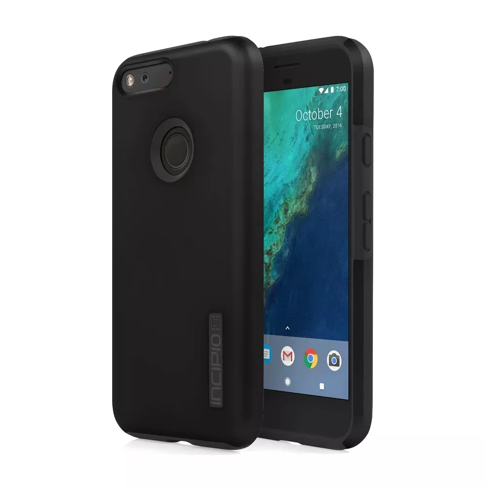 Incipio DualPro Google Pixel Black Protective Hard Shell Case