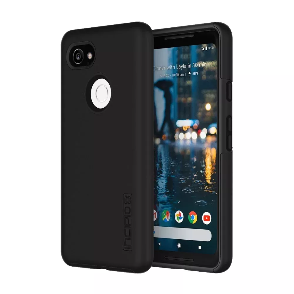 Incipio DualPro Google Pixel 2 XL Black Protective Case