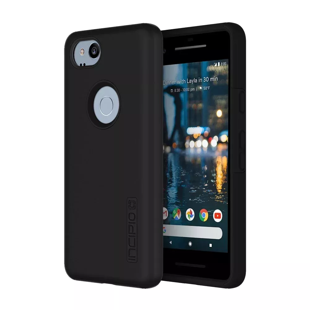 Incipio DualPro Google Pixel 2 Black Protective Case
