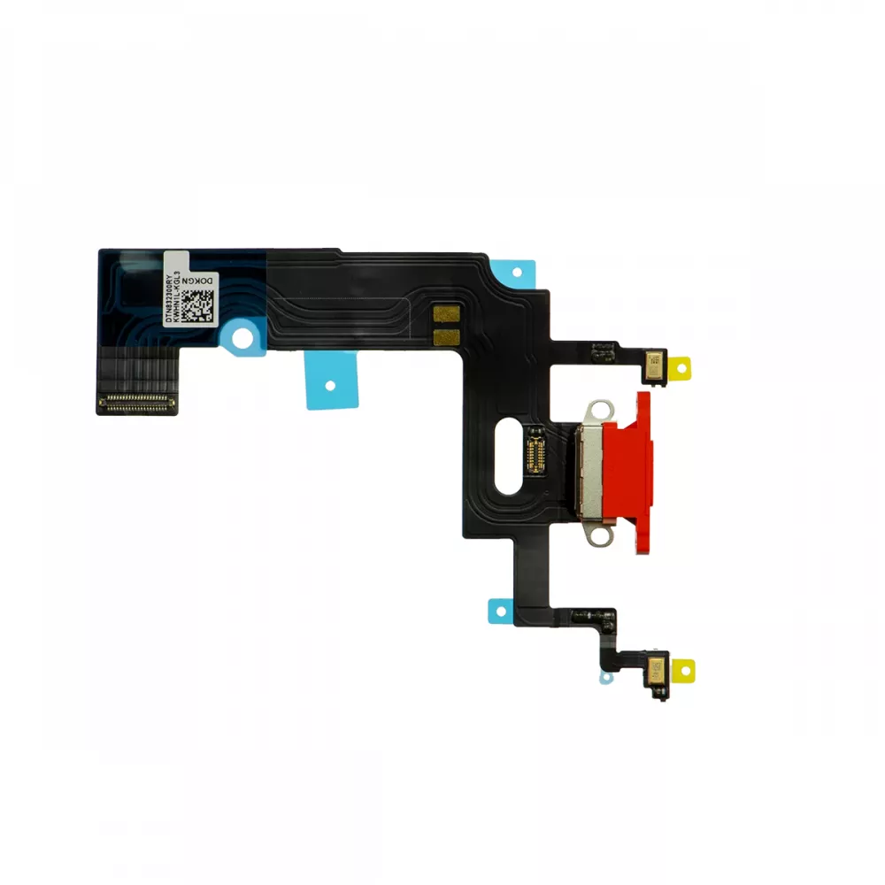 iPhone XR Charging Port Flex Cable Replacement - Red