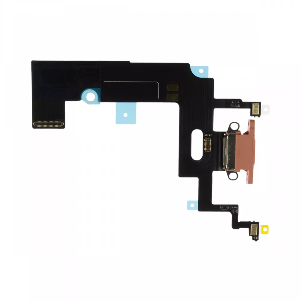 iPhone XR Charging Port Flex Cable Replacement - Coral