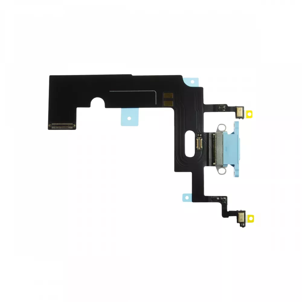iPhone XR Charging Port Flex Cable Replacement - Blue