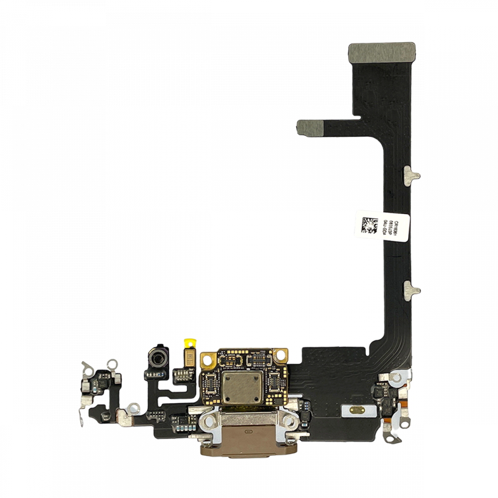 iPhone 11 Pro  Charging Port Flex Cable - Gold (With Board)