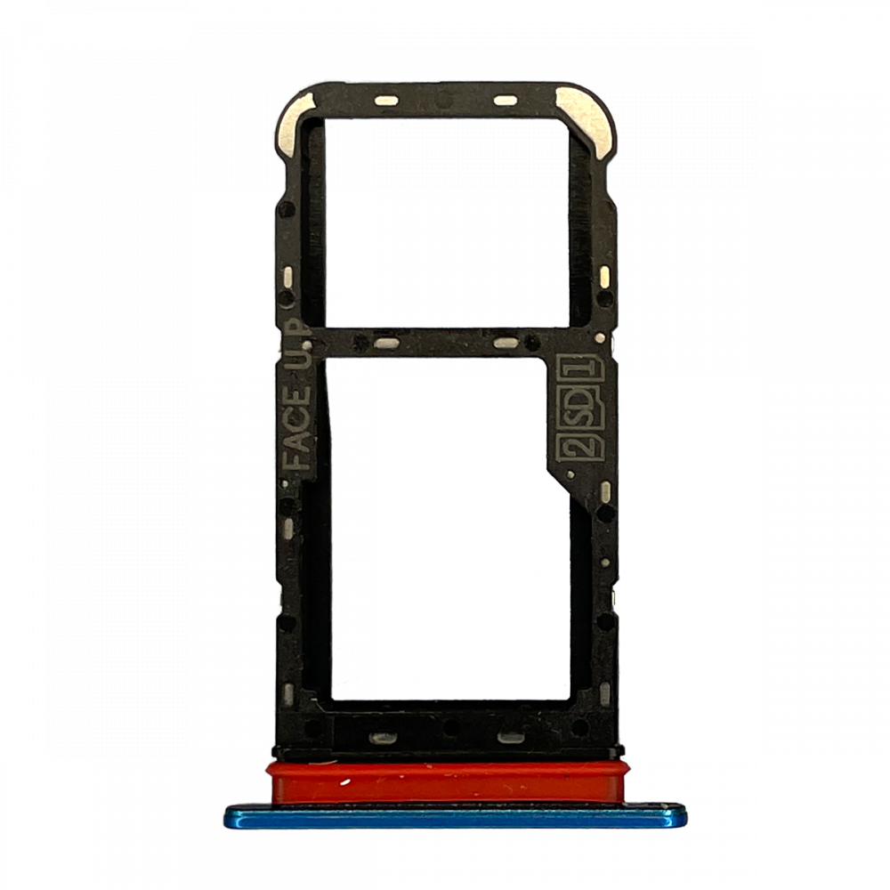 Motorola Moto E7 Power (XT2097-6) Dual Sim Card Tray - Tahiti Blue