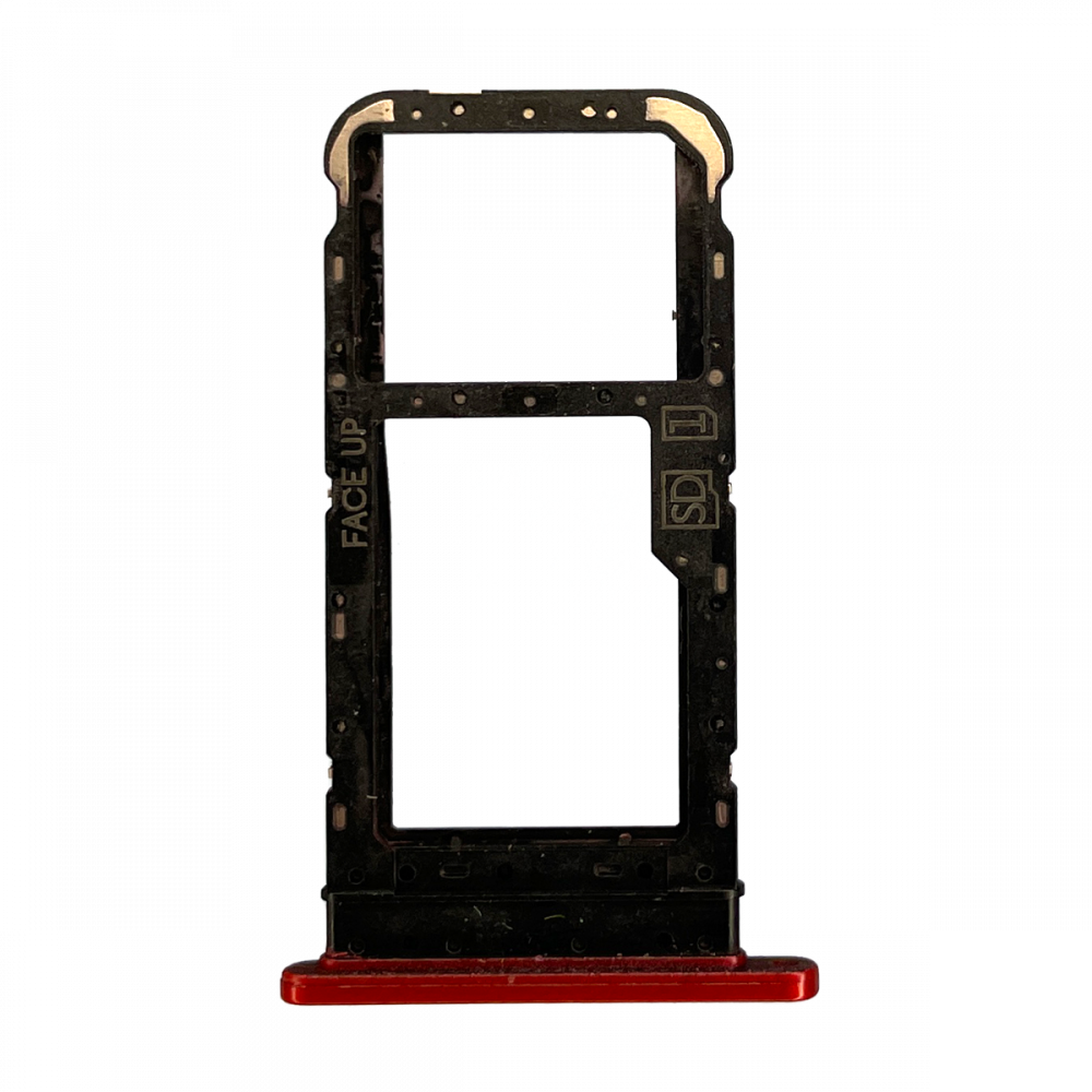 Motorola Moto E7 (XT2095 Single SIM Card Tray  - Red