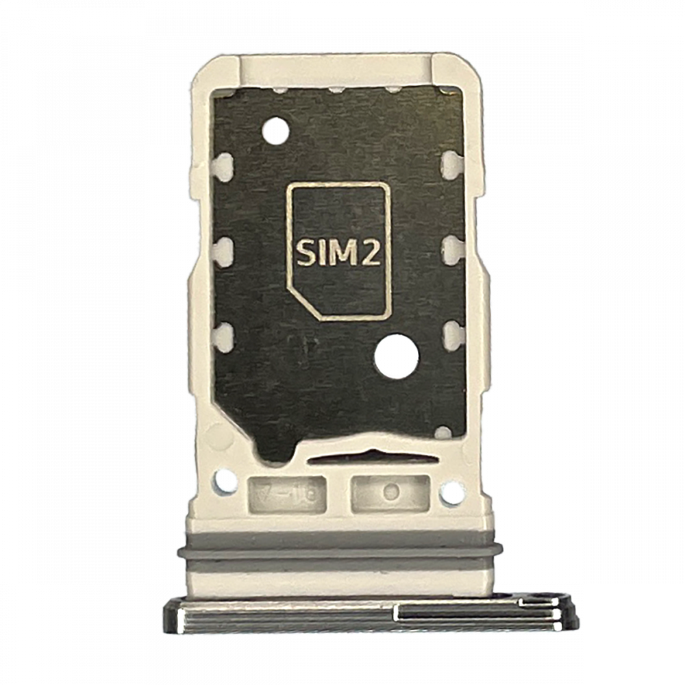 Samsung Galaxy S21 Ultra Dual Sim Card Tray - Phantom Silver