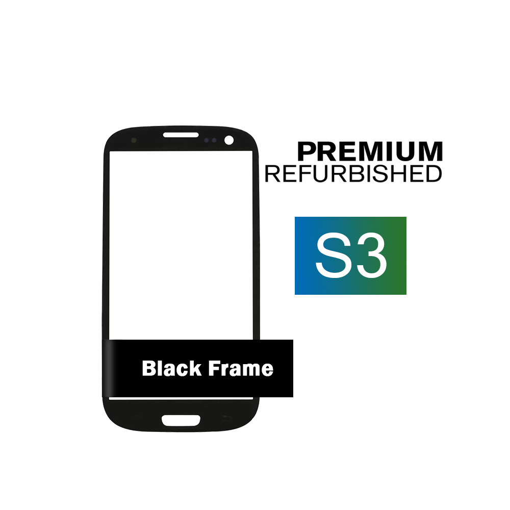 Samsung Galaxy S III Black Glass Lens Screen 