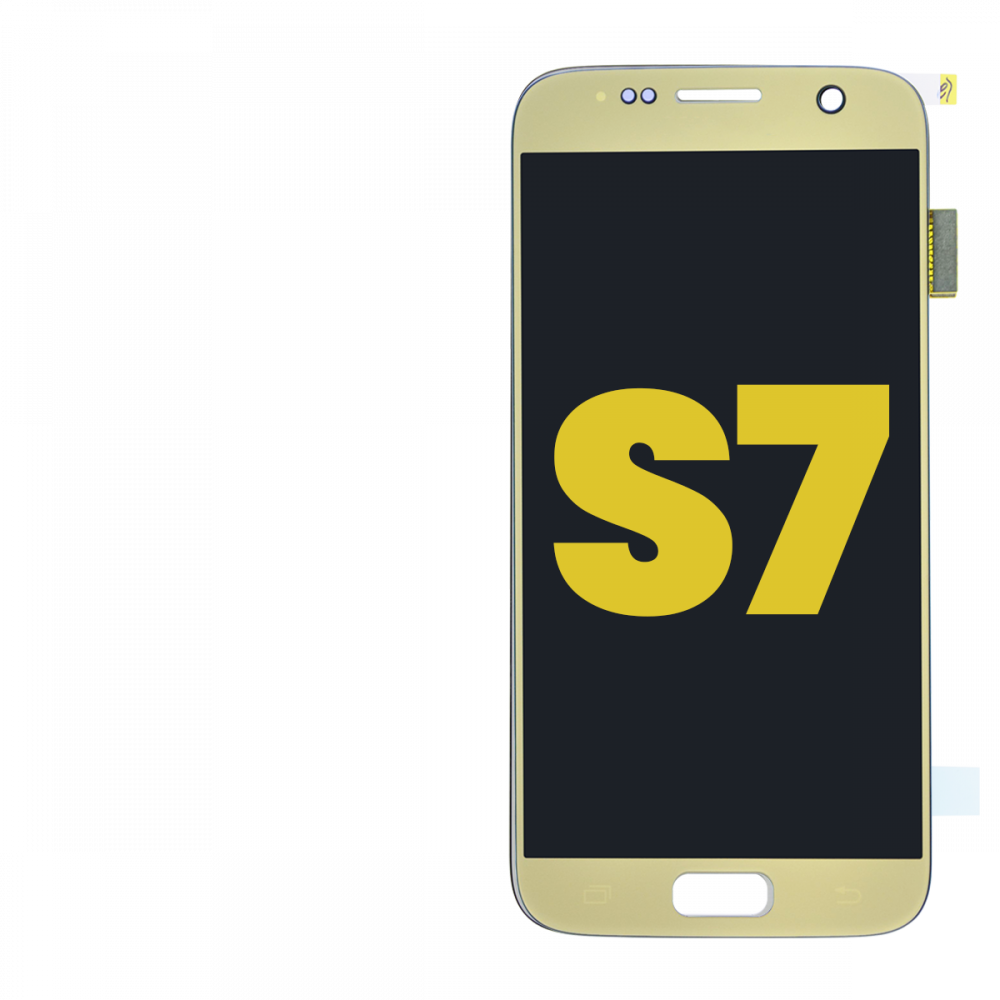 Samsung Galaxy S7 Gold LCD Screen and Digitizer