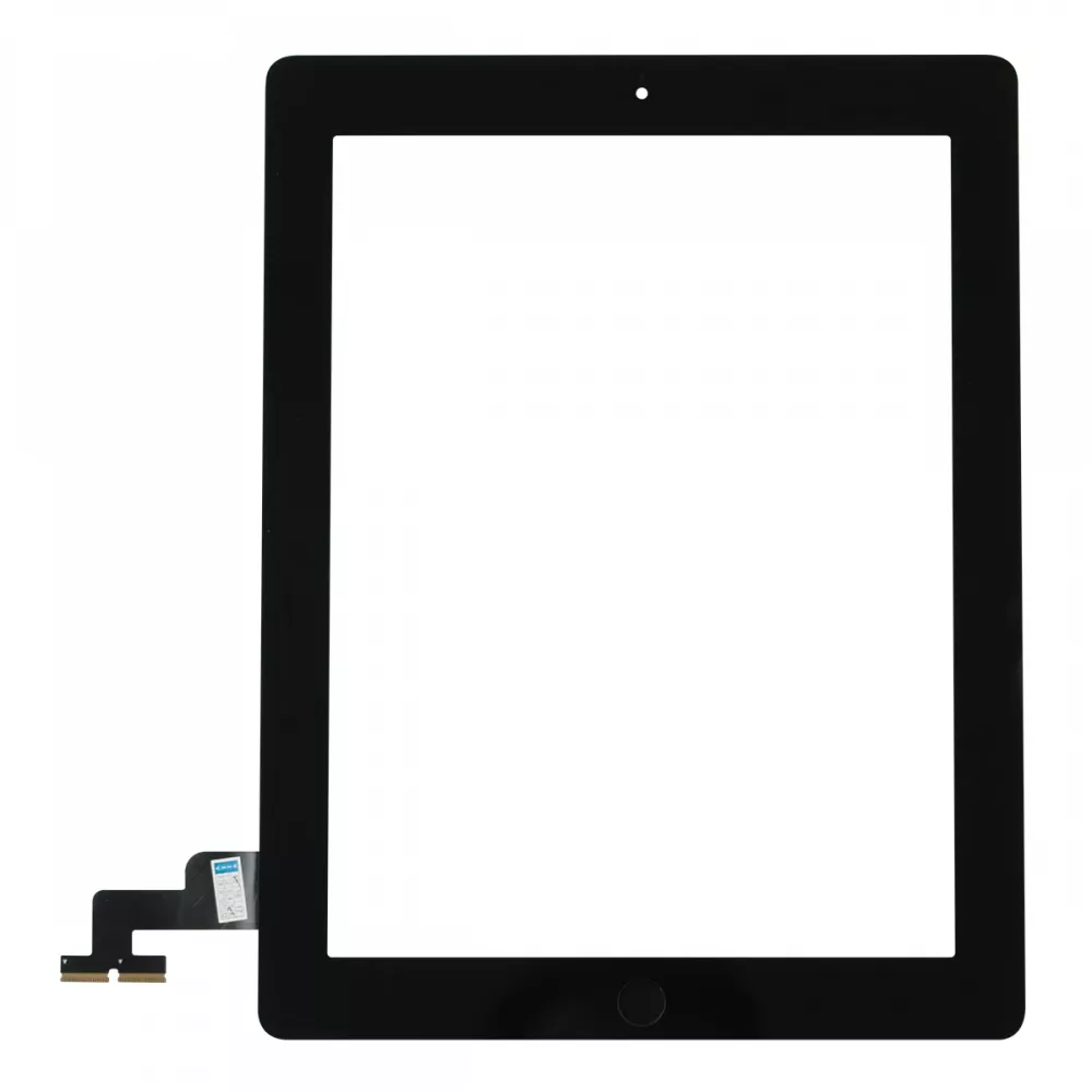 iPad 2 Black Touch Screen Digitizer with Home Button Assembly